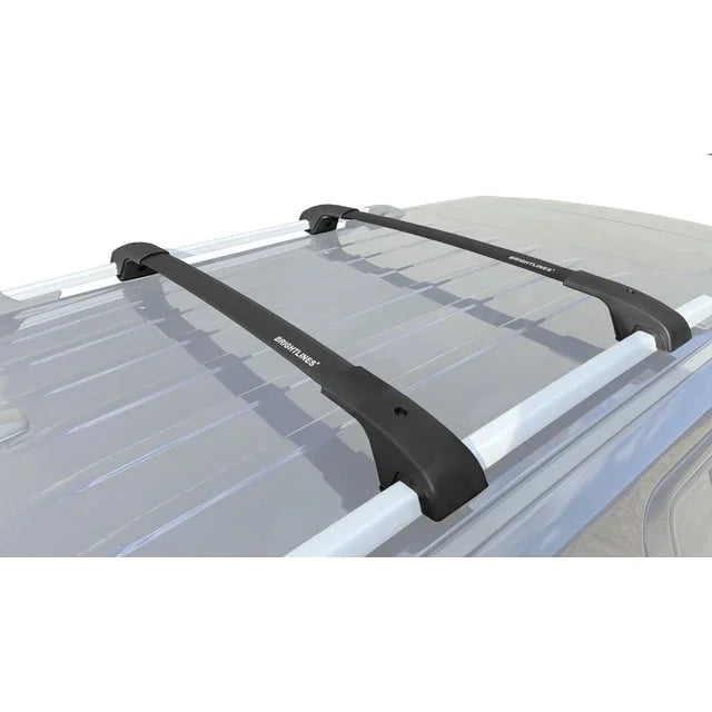 BrightLines Customized Crossbars Roof Racks Compatible with 2024 Sizeubaru Crosstrek & 2022-2024 Sizeubaru Outback Wilderness for Kayak Luggage ski Bike Carrier