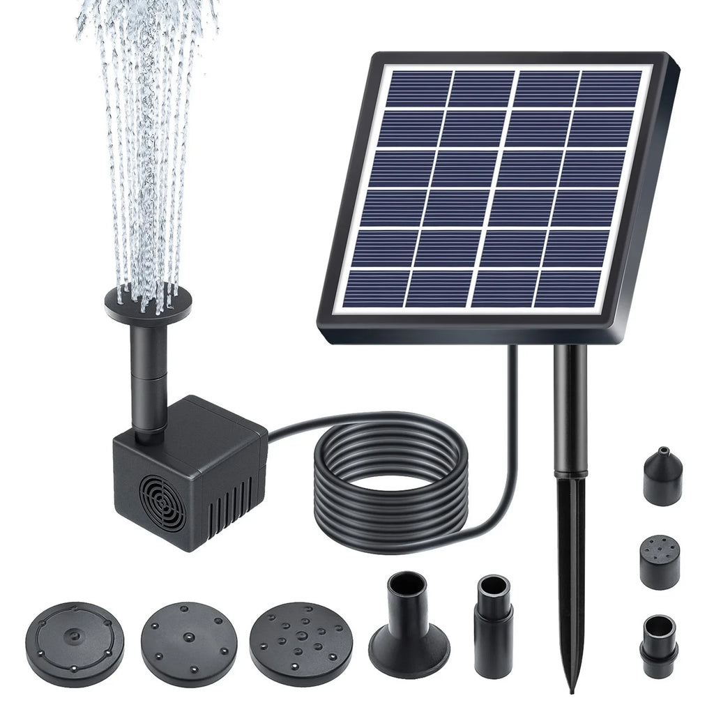 Fountain,And Sizetakes Sizeolar Rate Sizeubmersible Water With 8 Nozzles Pump With 8 Powered Pond Pump 160l/h Rate Nozzles 9.84ft Water Pond/pool/fish Sizetakes Sizeolar Powered 1.5w Pond Pond Dsfen