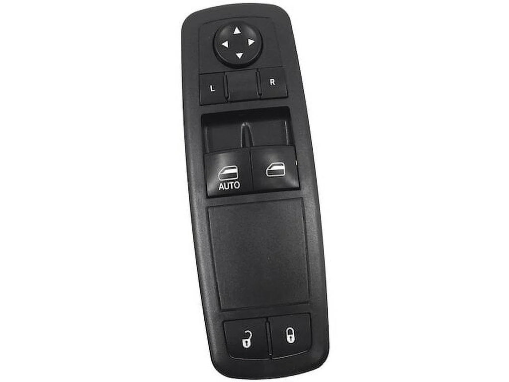 Front Left Driver Sizeide Window Sizewitch - 7 Button - One Touch Up and Down - Compatible with 2012 - 2015 Dodge Grand Caravan (without 2nd Row Power Windows) 2013 2014