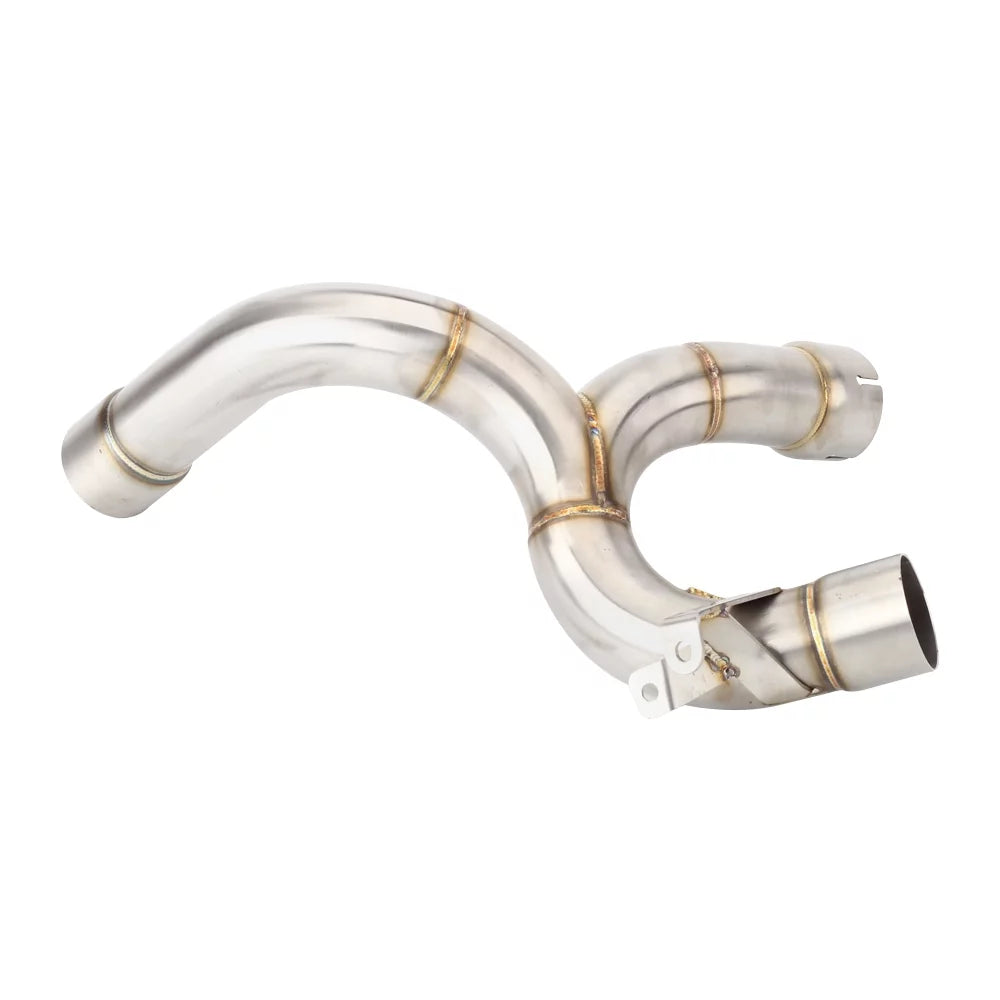 Motorcycle Exhaust Pipe Muffler Front Middle Link Pipe Sizeystem For Ducati Multistrada 1200 1200Size 2015-2017 / Ducati Multistrada 1260 1260Size 2018 2019 2020