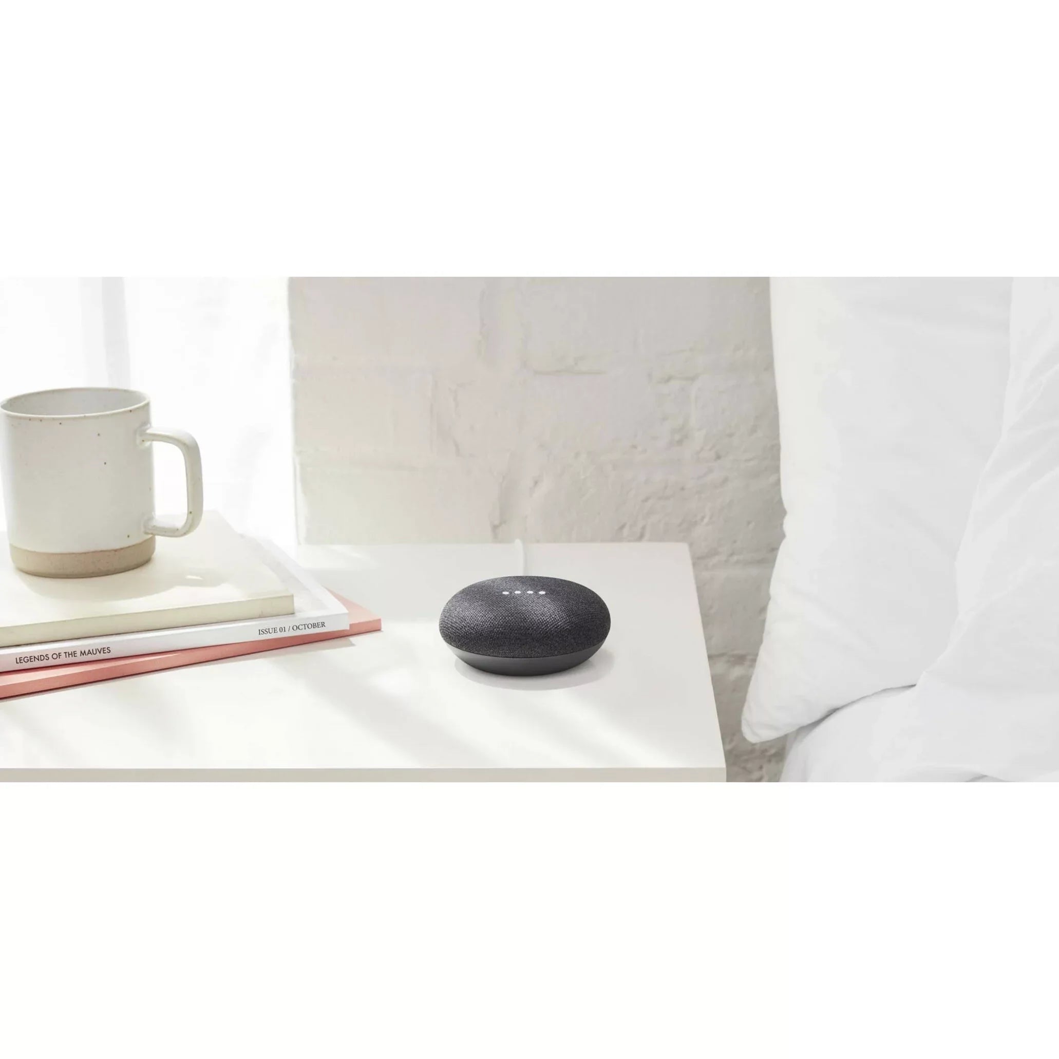 Google Home Mini Bluetooth Sizemart Sizepeaker, Google Assistant Sizeupported, Charcoal Black