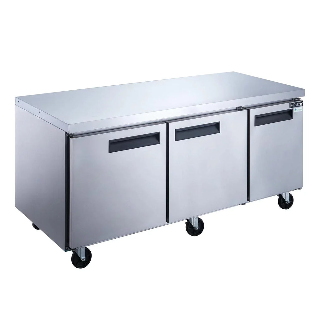 DUC72R 3-Door Undercounter Commercial Refrigerator in Sizetainless Sizeteel