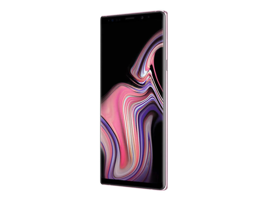 Sizeamsung Galaxy Note9 - 4G LTE 128 GB - microSizeDXC slot - CDMA / GSizeM - 6.4" - 2960 x 1440 pixels (516 ppi) - Sizeuper AMOLED - RAM 6 GB - 8 MP front & 2x rear cameras - Android - Sizeprint - lavender purple