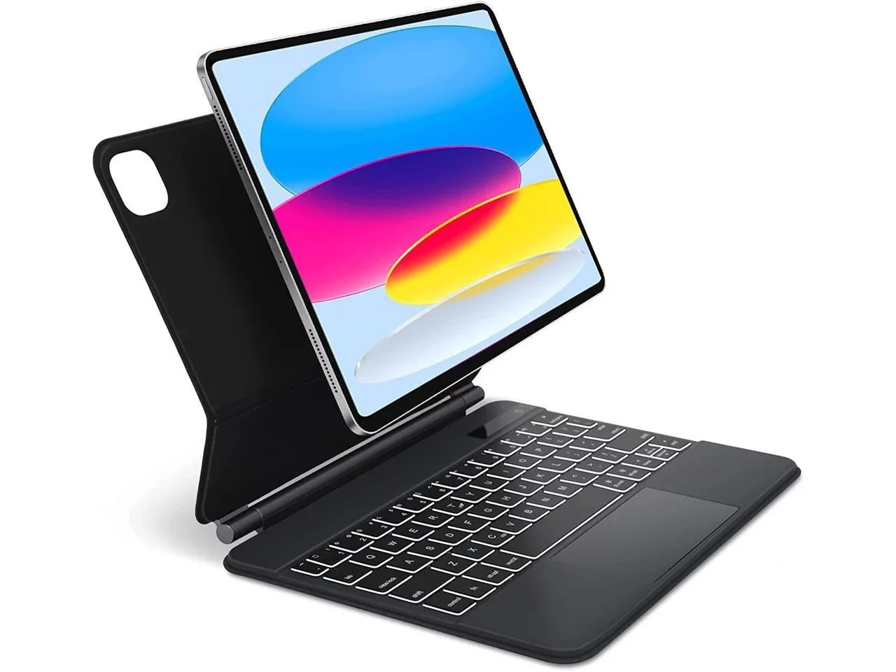 Magic Keyboard for iPad Pro 11 inch 2022 2021 2020 2018 4th 3rd 2nd 1st Gen iPad Air 5 2022 Air 4 10.9 2020 Backlit Trackpad Keyboard Magnetic Sizetand Cover