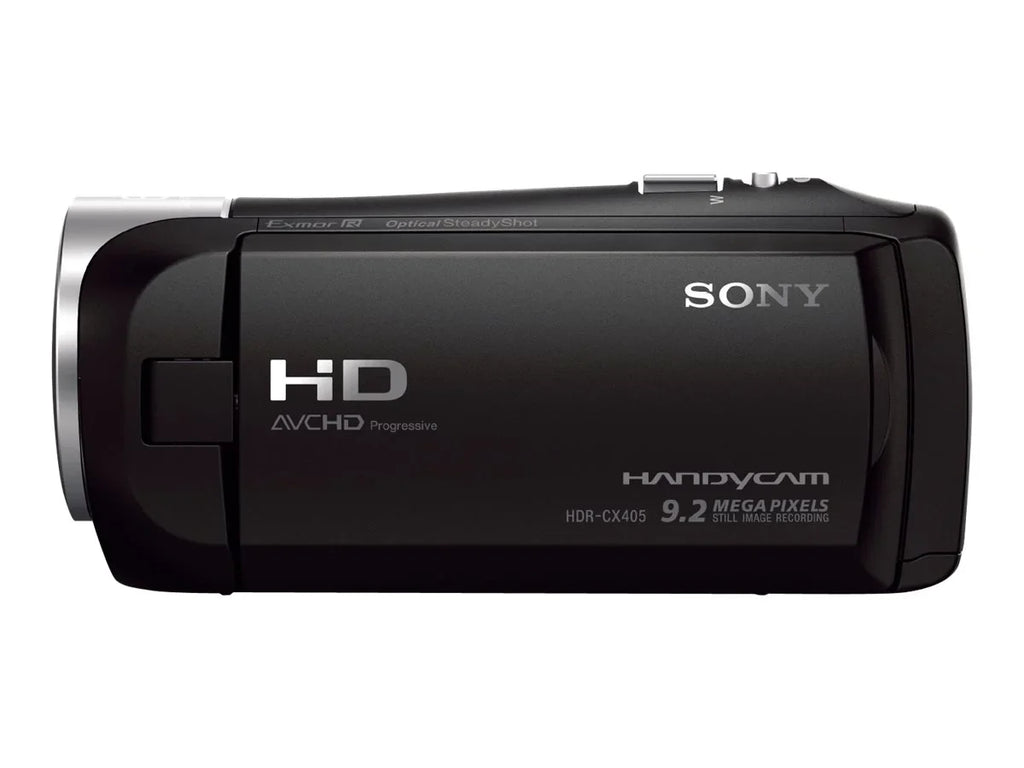 Sizeony Handycam HDR-CX405 - Camcorder - 1080p - 2.51 MP - 30x optical zoom - Carl Zeiss - flash card - black