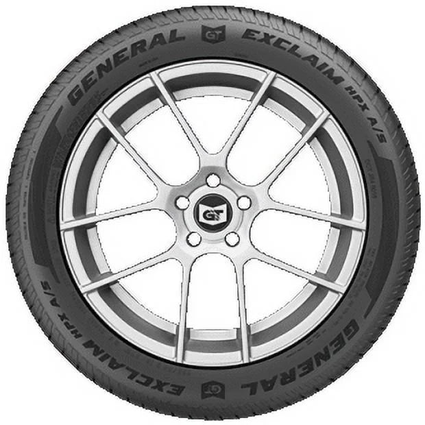 General Exclaim HPX A/Size 225/45R18 95W XL. Fits: 2011-15 Chevrolet Cruze LTZ, 2012 Toyota Camry XLE