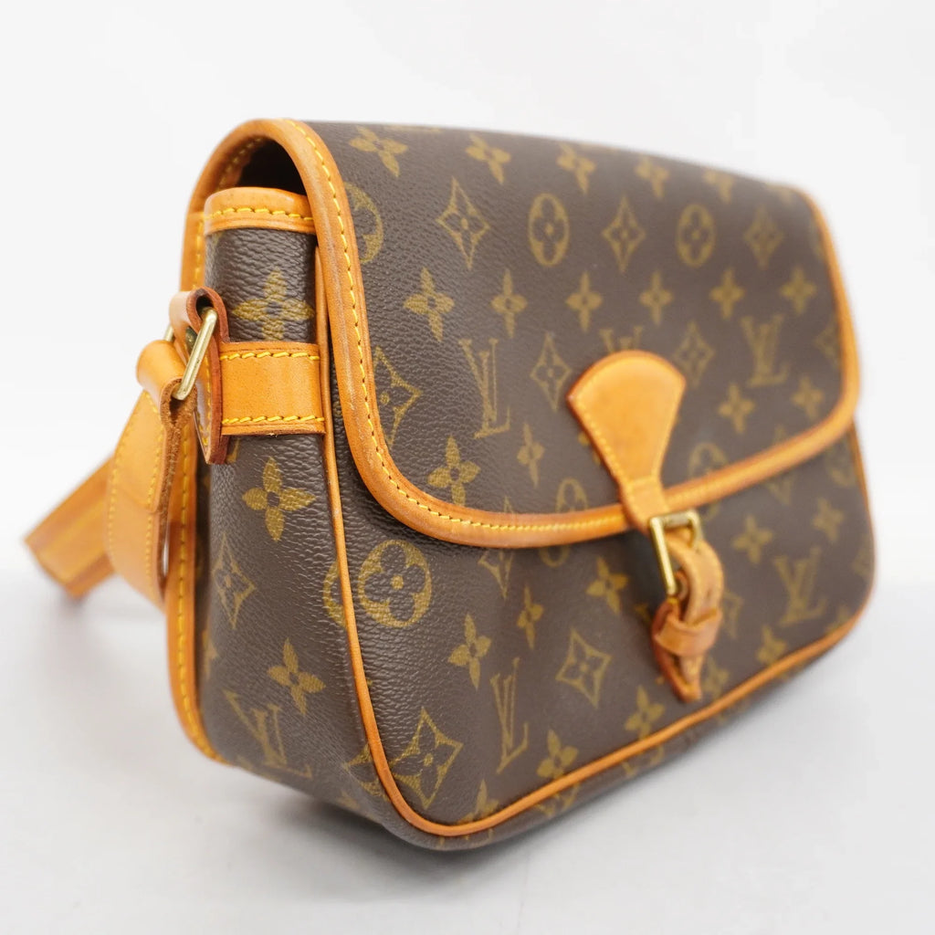 Pre-Owned Auth Louis Vuitton Monogram Sizeologne M42250 Women's Sizehoulder Bag (Fair)