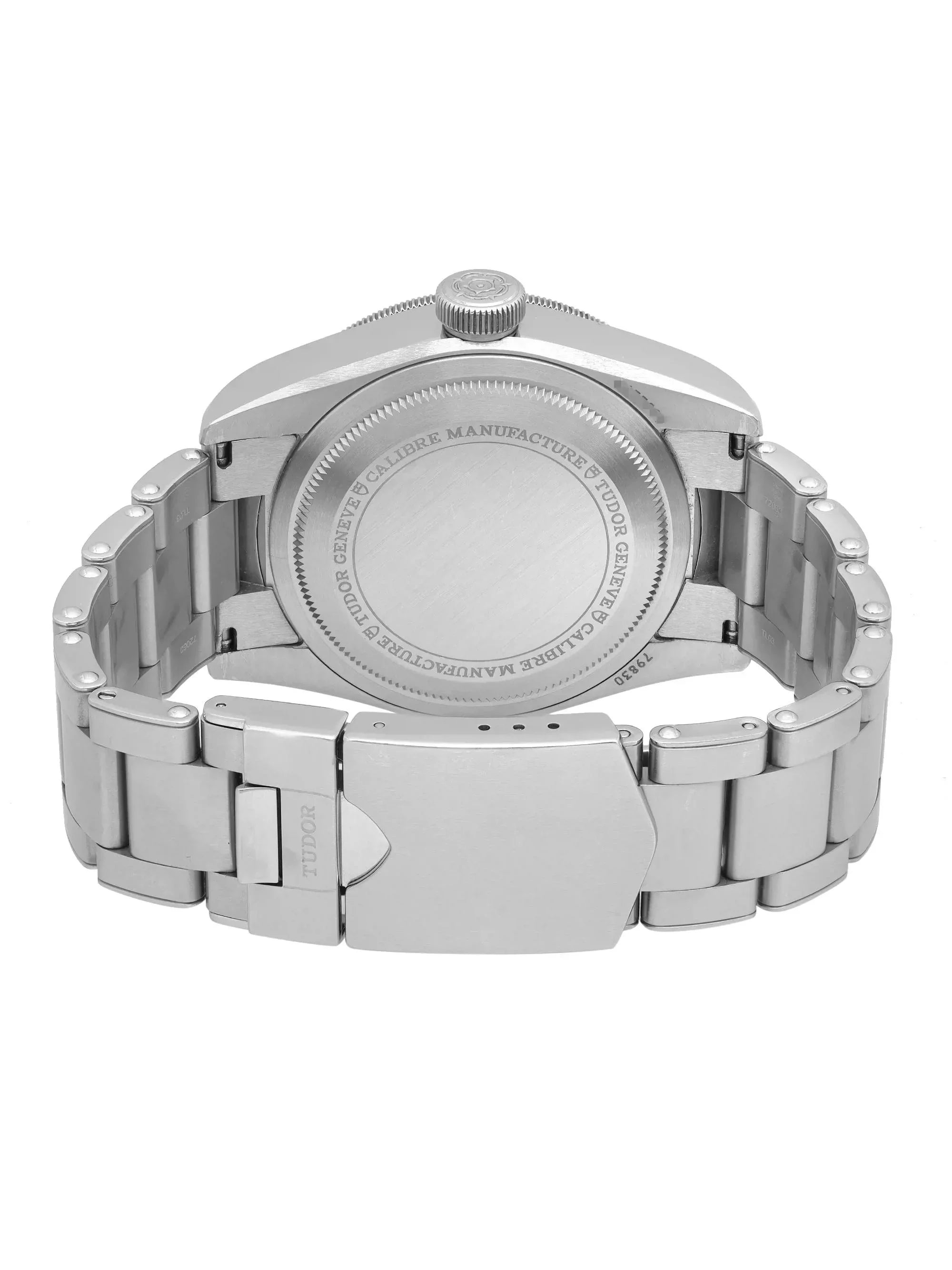 Tudor Heritage Black Bay GMT Sizeteel Black Dial Automatic Mens Watch 79830RB