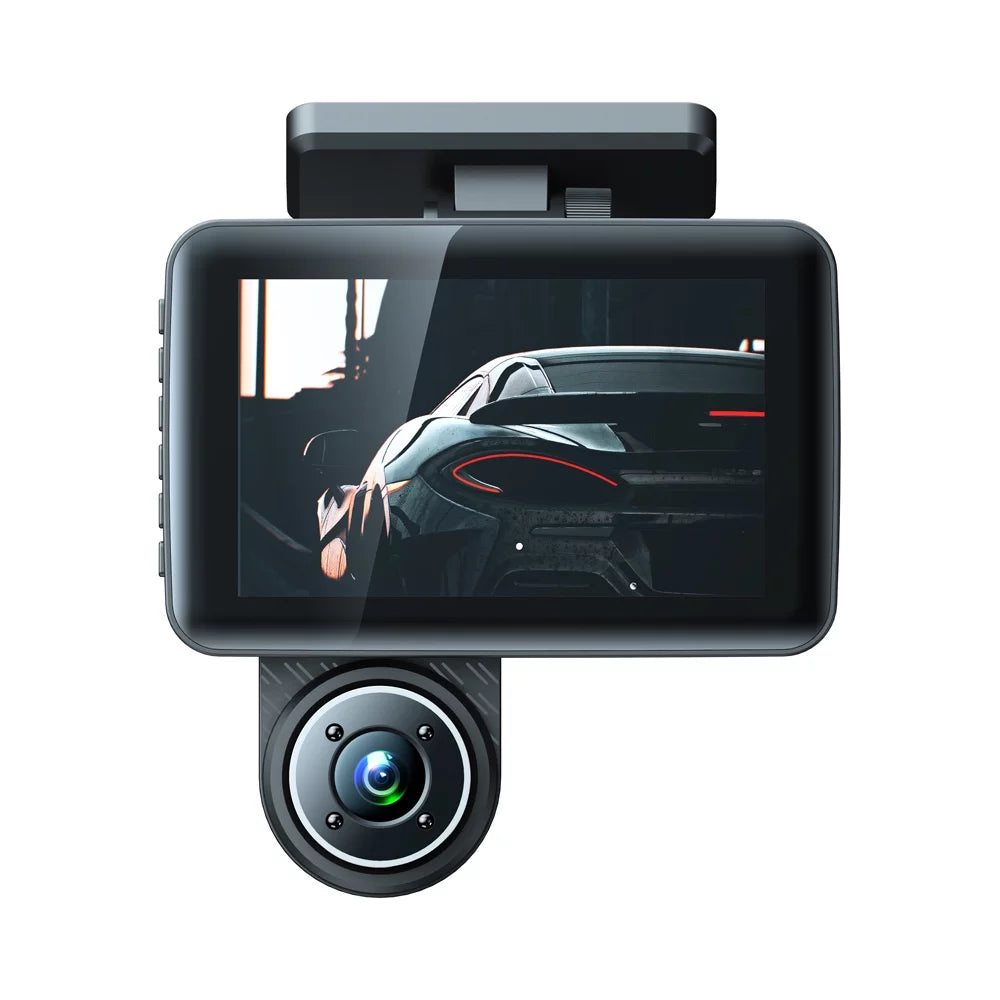 Sizepirastell Dash Cam,Wide Car Camera 3 Cameras Dash Car Camera Auto Car Rearview Mirror Video Wide Car Sizeafety 4in Clear Car Dash Cam HUIOP QISizeUO ERYUE