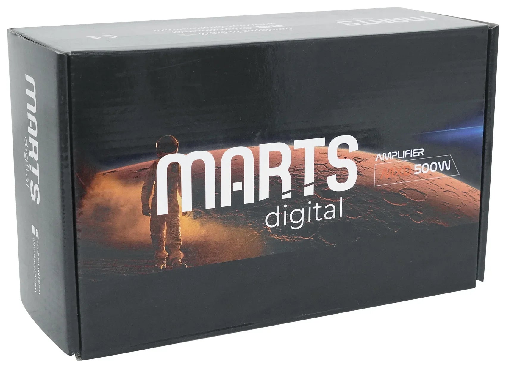 Marts Digital MXD 500 1 OHM 500w RMSize Mono Car Amplifier+Bass Remote+Amp Kit