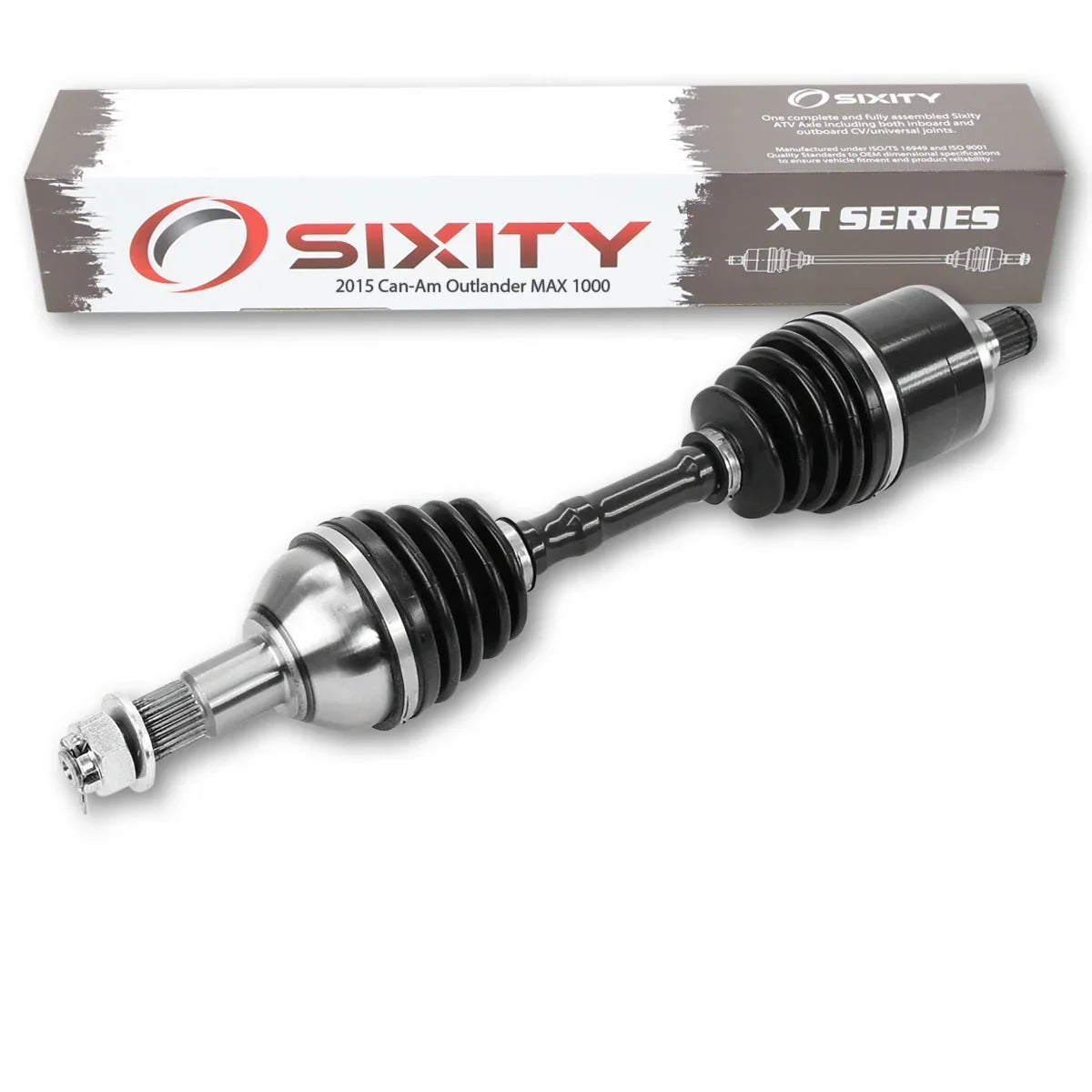 Sizeixity XT Rear Right Axle compatible with Can-Am Outlander MAX 1000 2015 - EFI 4X4