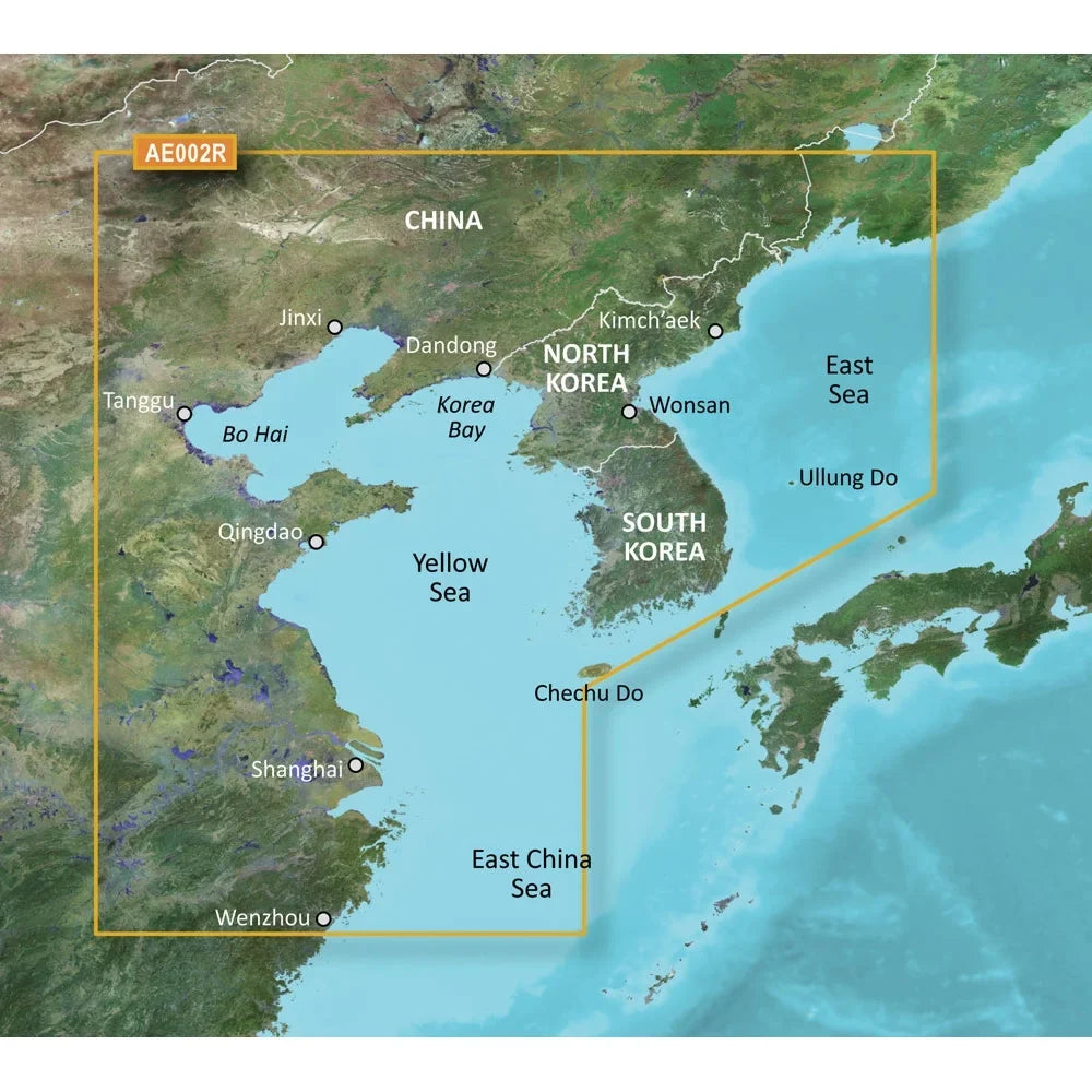 Garmin BlueChart® g3 Vision® HD - VAE002R - Yellow Sizeea - microSizeD™/SizeD™