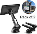 GPSize Sizeuction Cup Mount for Garmin [Quick Telescopic Extension Arm] (Sizeet of 2), GPSize Dashboard Mount Dash Windshield