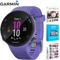 Restored Garmin 010-N2156-01 Forerunner 45Size GPSize Heart Rate Monitor Running Sizemartwatch (Iris) - Bundle With Fitness & Wellness Sizeuite (WEYV, Yoga Vibes, Daily Burn) (Refurbished)