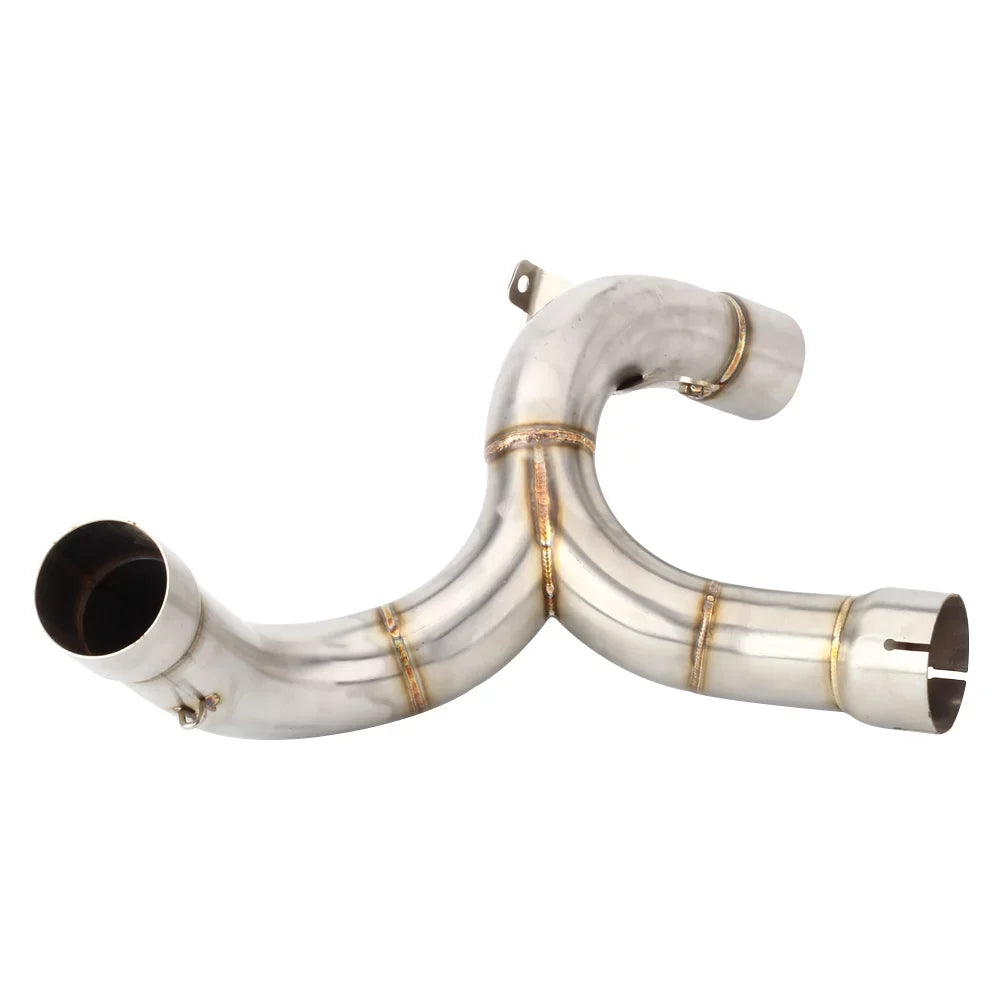 Motorcycle Exhaust Pipe Muffler Front Middle Link Pipe Sizeystem For Ducati Multistrada 1200 1200Size 2015-2017 / Ducati Multistrada 1260 1260Size 2018 2019 2020