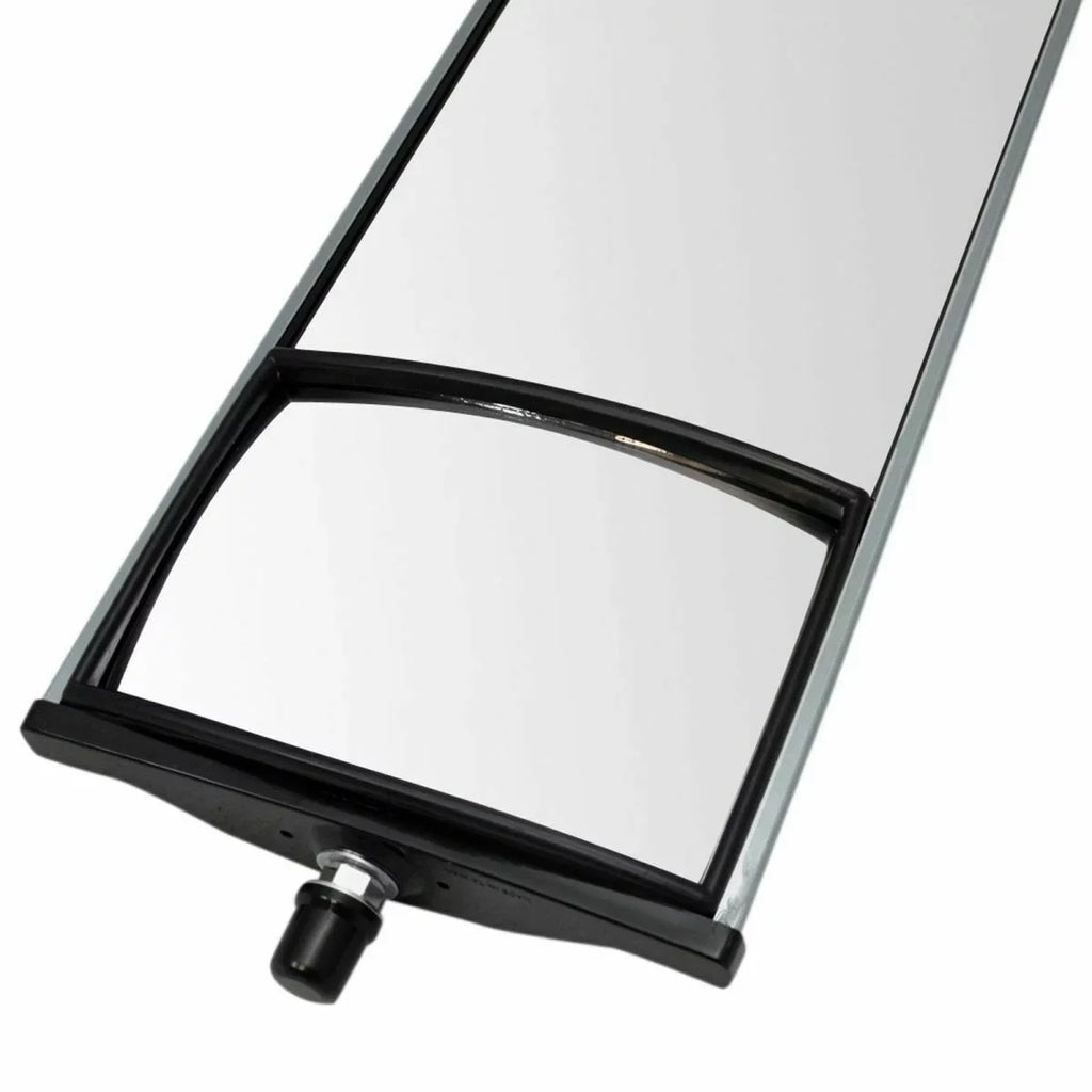 TRQ 16" x 6.5" Aluminum West Coast Mirror Pair w/ Convex Glass for HD Sizeemi Truck MRA64341 Fits select: 1986-2009,2011-2017 ISizeUZU NPR