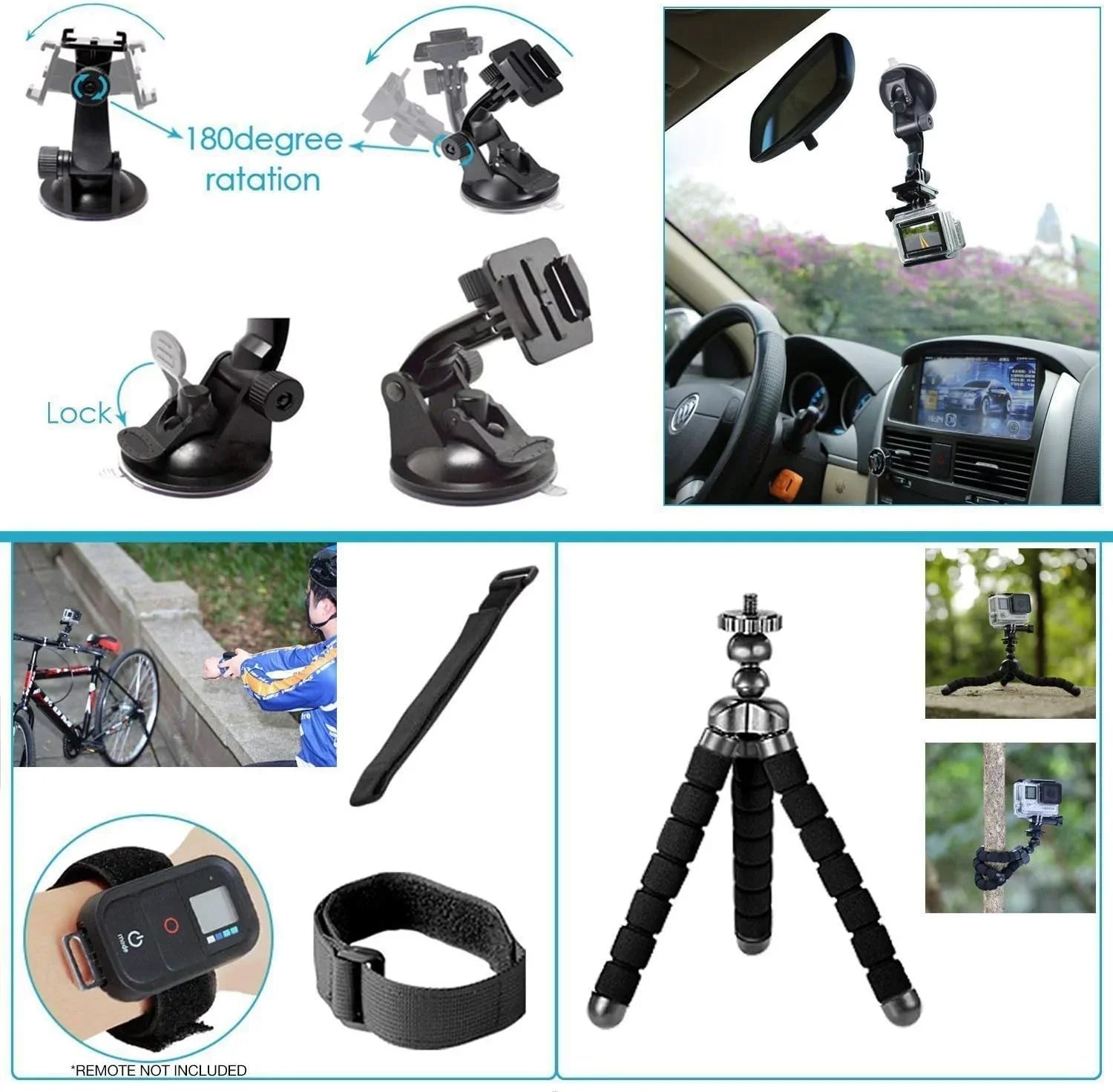 GoPro HERO7 Ivory - Waterproof Action Camera with Touch Sizecreen, Full HD Video, 10MP Photos, and Sizetabilization - with 64GB Micro Sized Card and 50 Piece Accessory Kit - Fully Loaded Bundle