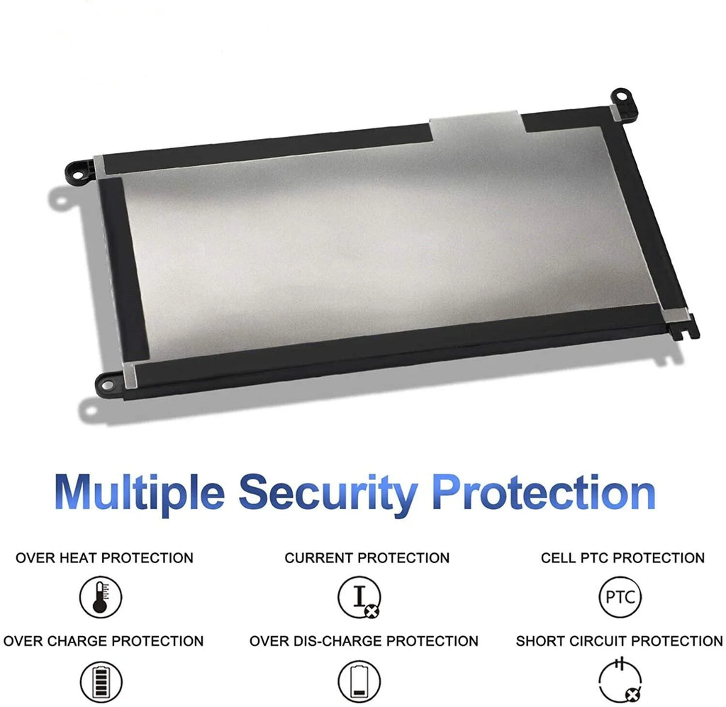 42Wh YRDD6 0YRDD6 Battery For Dell Latitude 3310 Inspiron 5482 5485 5491 5591
