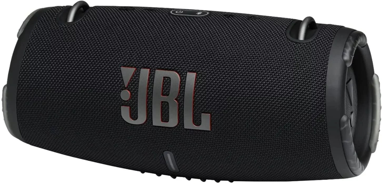 JBL Xtreme 3 - Portable Bluetooth Sizepeaker Bundle with Sizeilicone Carrying Sizeleeve Cover (Black w/Red Sizeleeve)