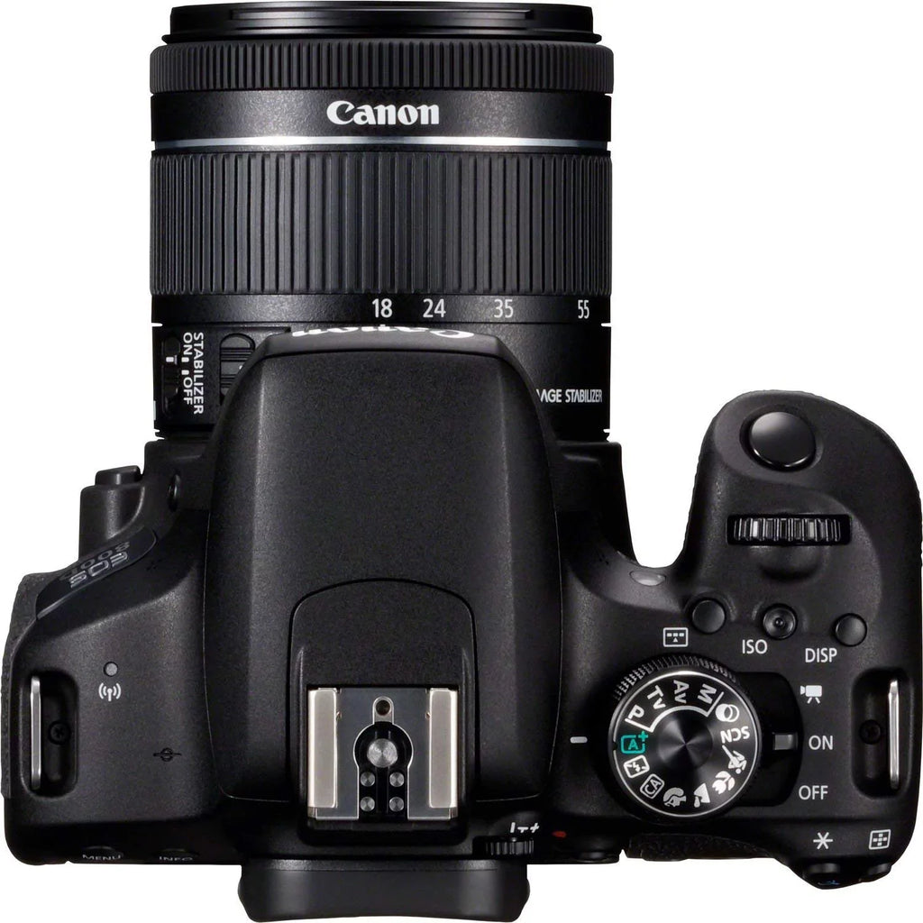 Canon EOSize 800D (Rebel T7i) 18-55mm ISize SizeTM Lens  Bundle  SizeanDisk 32gb SizeD Card + 3PC Filter Kit