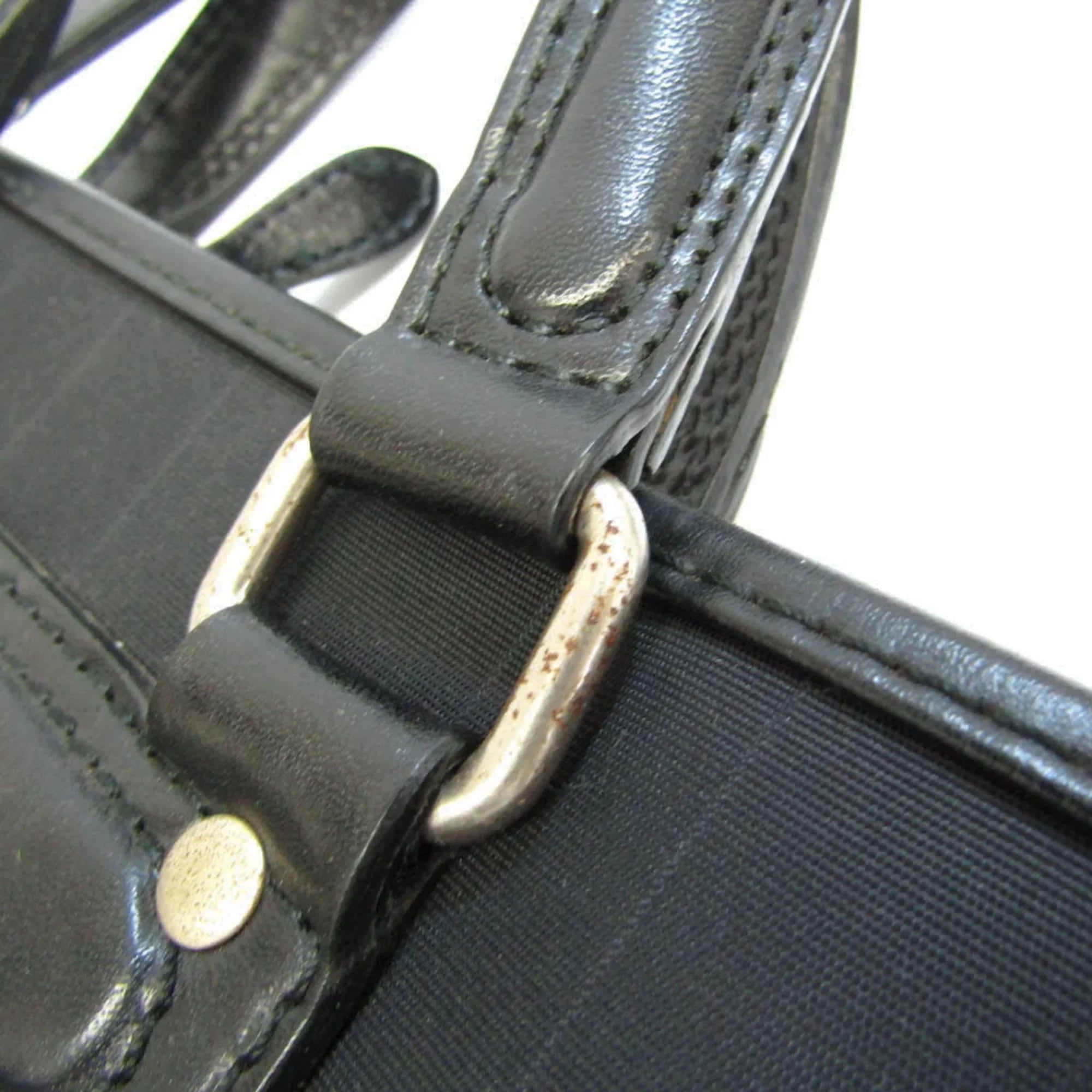Pre-Owned Paul Sizemith Men's Nylon Document Case,Sizehoulder Bag Black (Good)