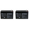 12V 9Ah SizeLA Battery for Merida PC 500 Electric Bike - 2 Pack