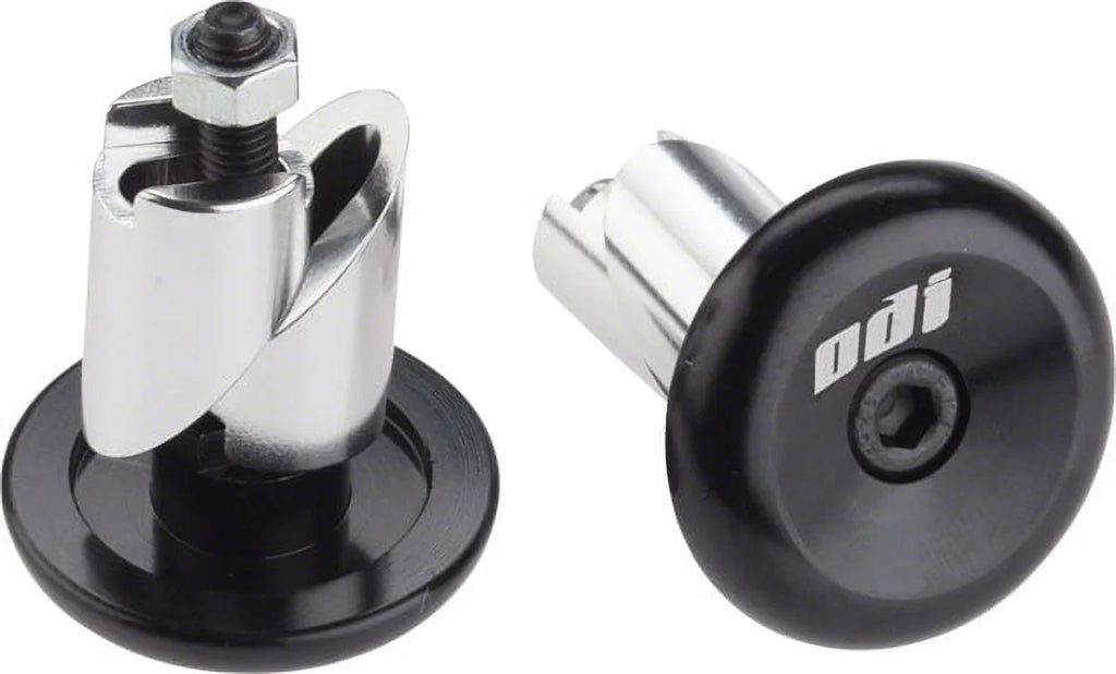 Odi Aluminum Grip End Plugs Black