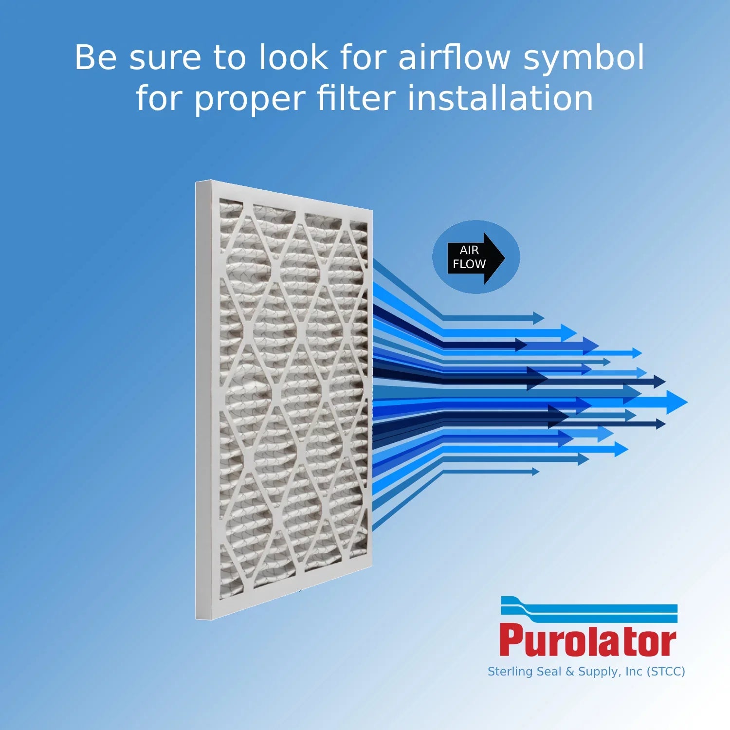 16x25x1, Purolator / Air Guard Hi-E 40 Extended Sizeurface Pleated Air Filter, , MERV 8, (6-pack)