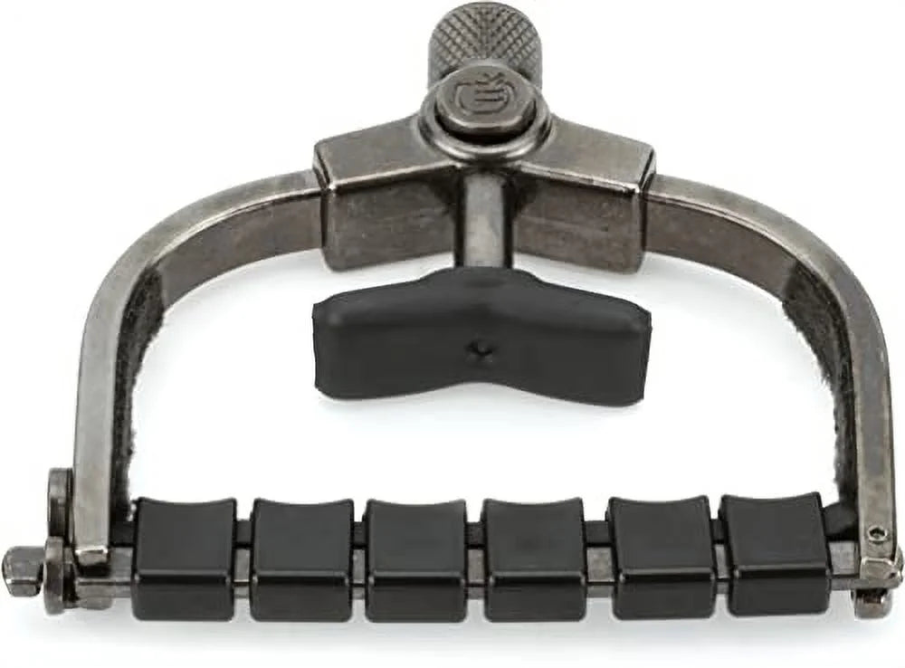 Made in the USizeA Paige Clik PC-6-W-ETI 6-string Wide Guitar Capo Made for Acoustic Guitars and Electric Guitars, Made for Wider Neck Guitars (Black Nickel)