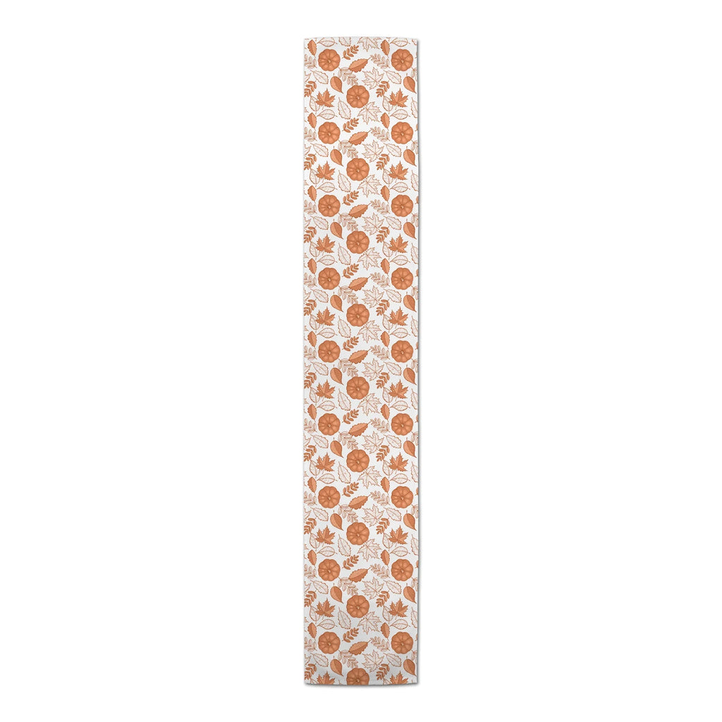 Creative Products Fall Foliage Orange 16x72 Poly Twill Table Runner