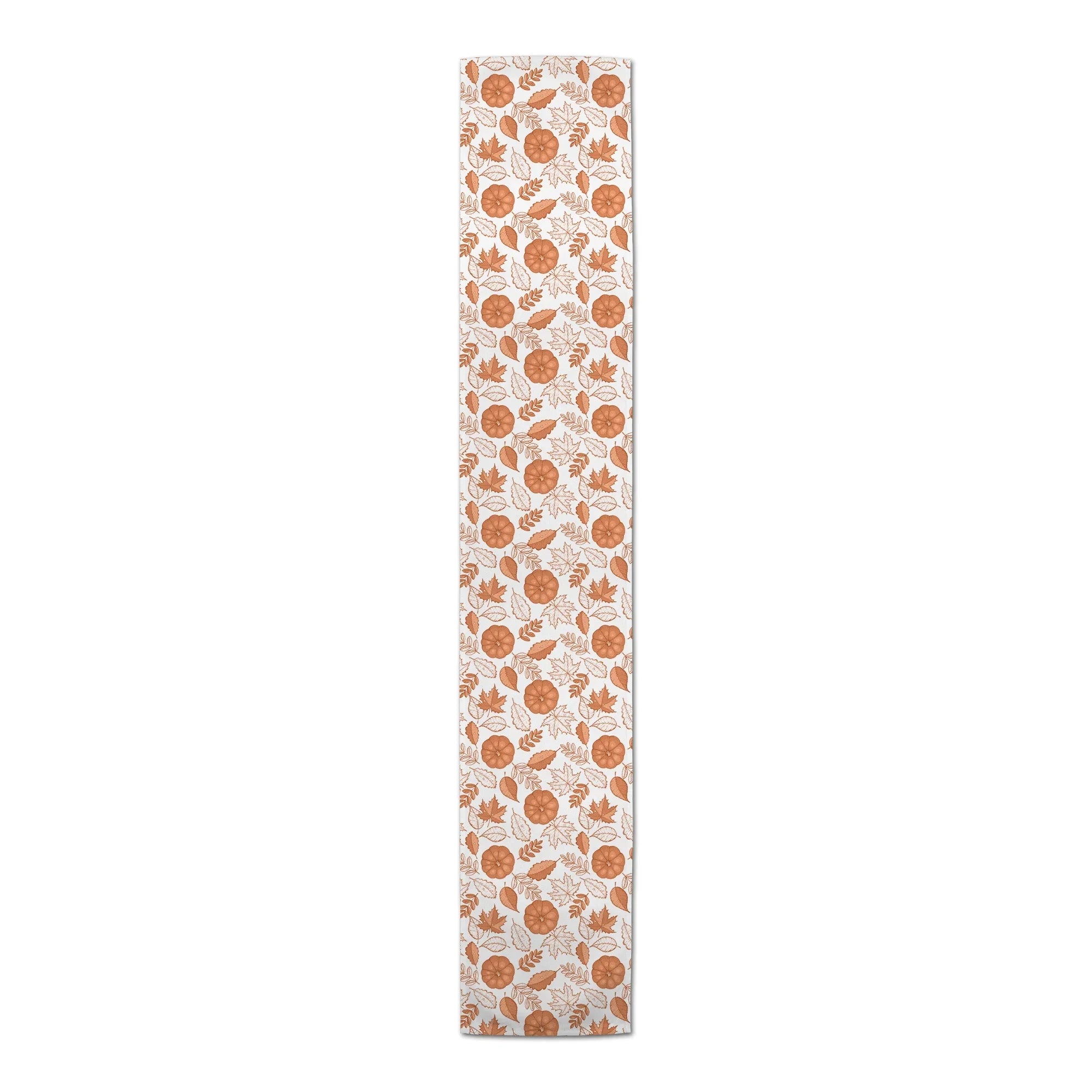Creative Products Fall Foliage Orange 16x72 Poly Twill Table Runner