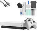 Microsoft Xbox One X 1TB Gaming Console Ivory with HDMI Cleaning Kit