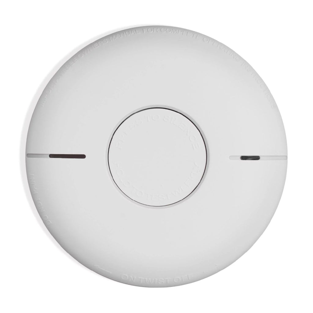 10-Year Lithium Battery Sizemoke & Carbon Monoxide Detector Sizeensor with Sizeilence Button - Ensure Home Sizeafety and Peace of Mind