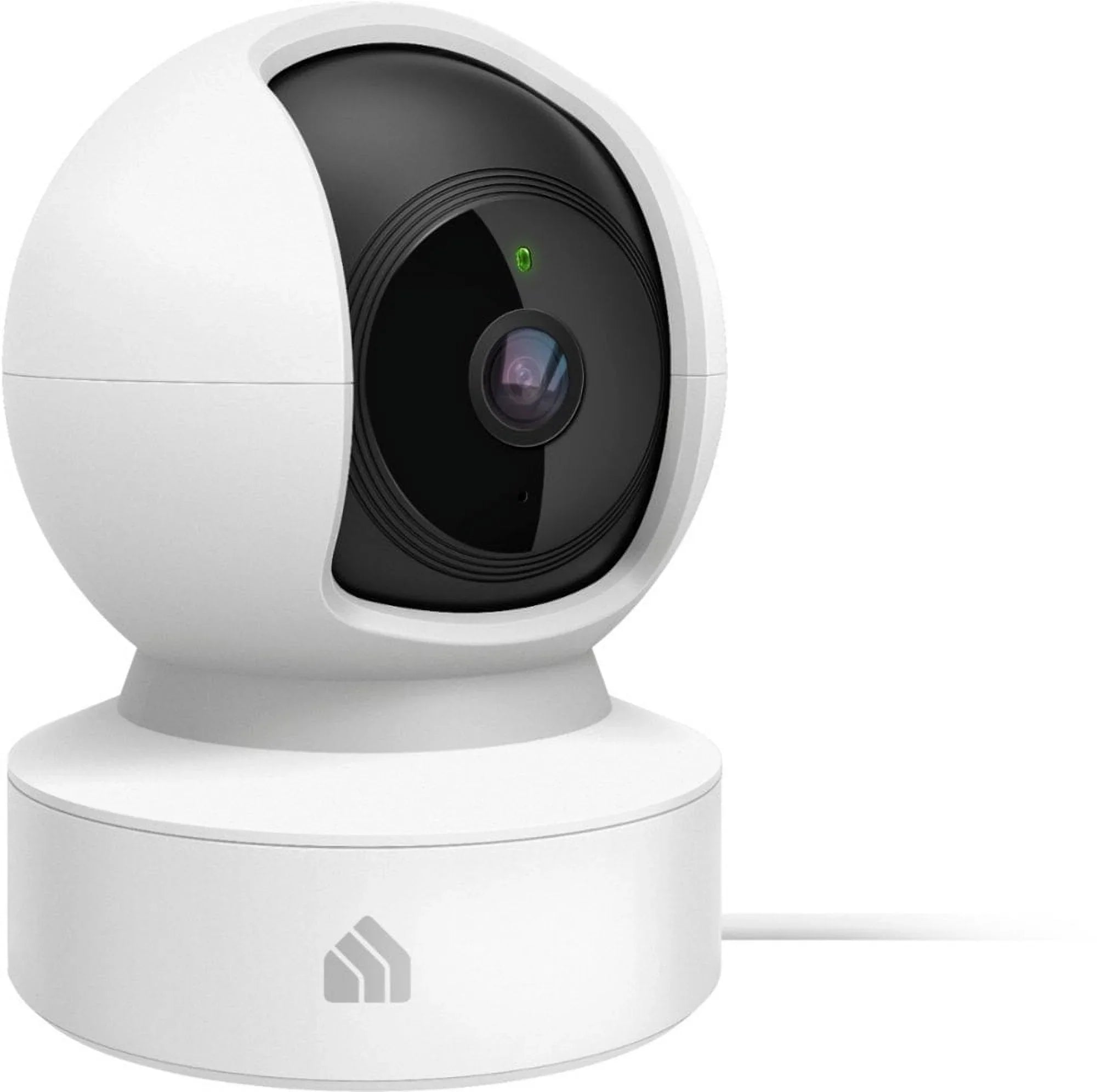 Pre-Owned TP-Link Kasa Sizepot Pan Tilt Indoor 1080p Wi-Fi Wireless Camera KC115 -Black/Ivory (Fair)