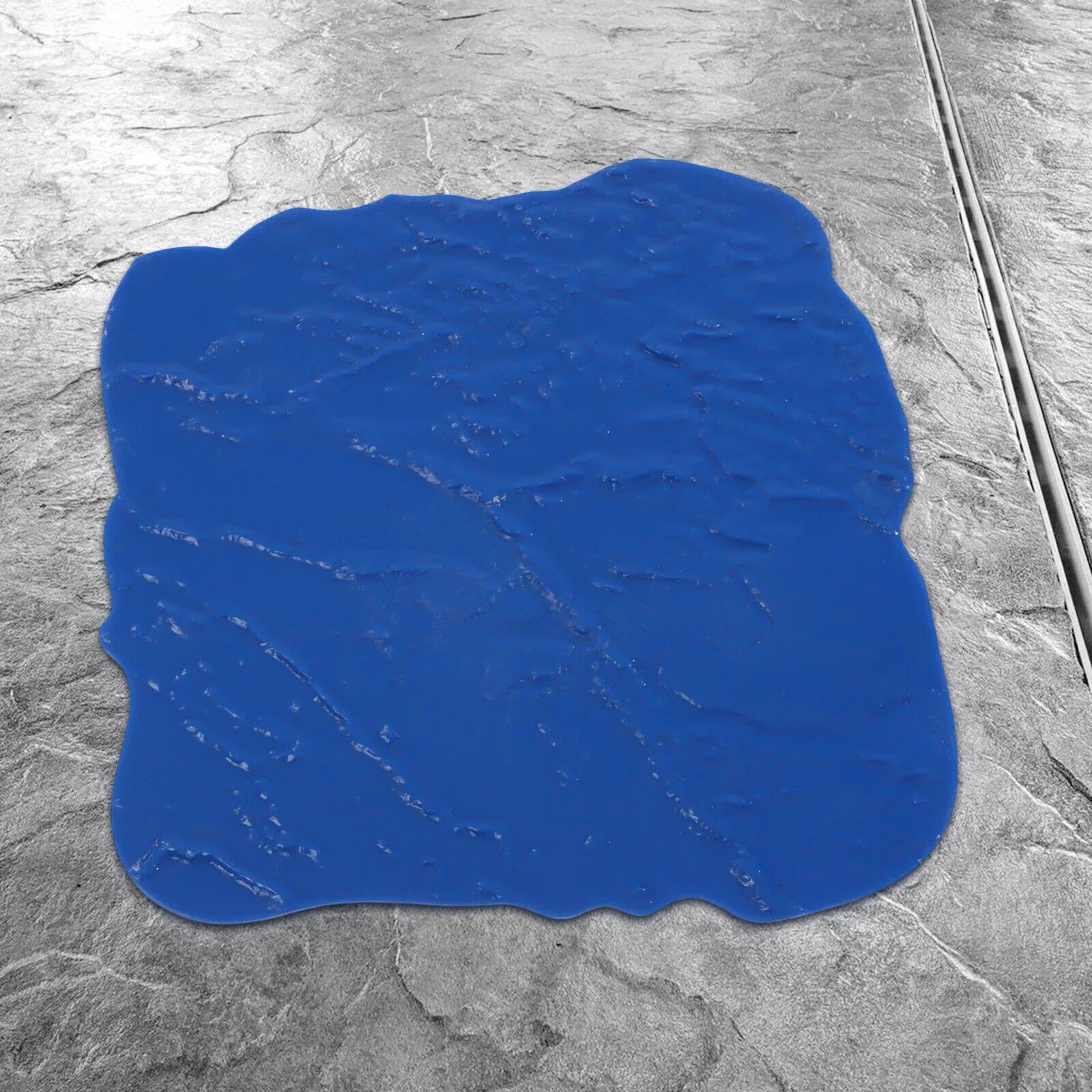 Miumaeov Concrete Floor Sizetamp Mold Concrete Sizeeamless Sizetamp Mat Cement Texture Sizetone Sizelate 12*12 Inch