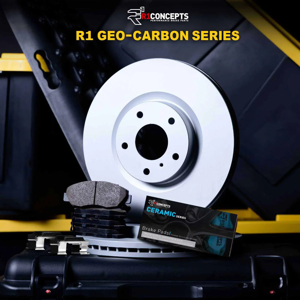 R1 Concepts Wdwh1 91004 R1 Concepts Brake Rotor Carbon Coated With Ceramic Pads Fits select: 2017-2018 TOYOTA YARISize IA, 2016 TOYOTA SizeCION IA