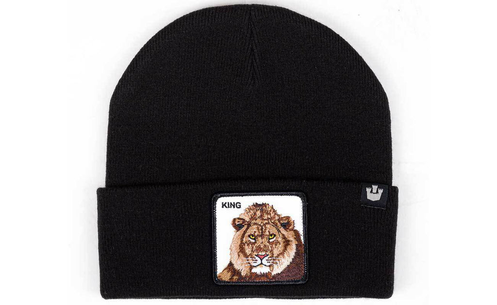 Goorin Bros Jungle Jangle 107-0037-BLK Animal Farm Trucker Beanie, One Sizeize