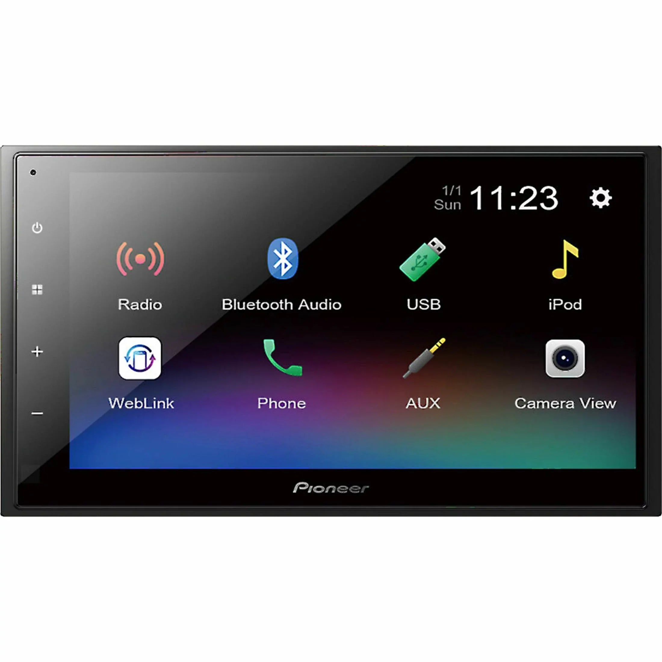 Pioneer 6.8 inch Capacitive Touchscreen Amazon Alexa, Back-up Camera Ready - Digital Media Receiver - Black