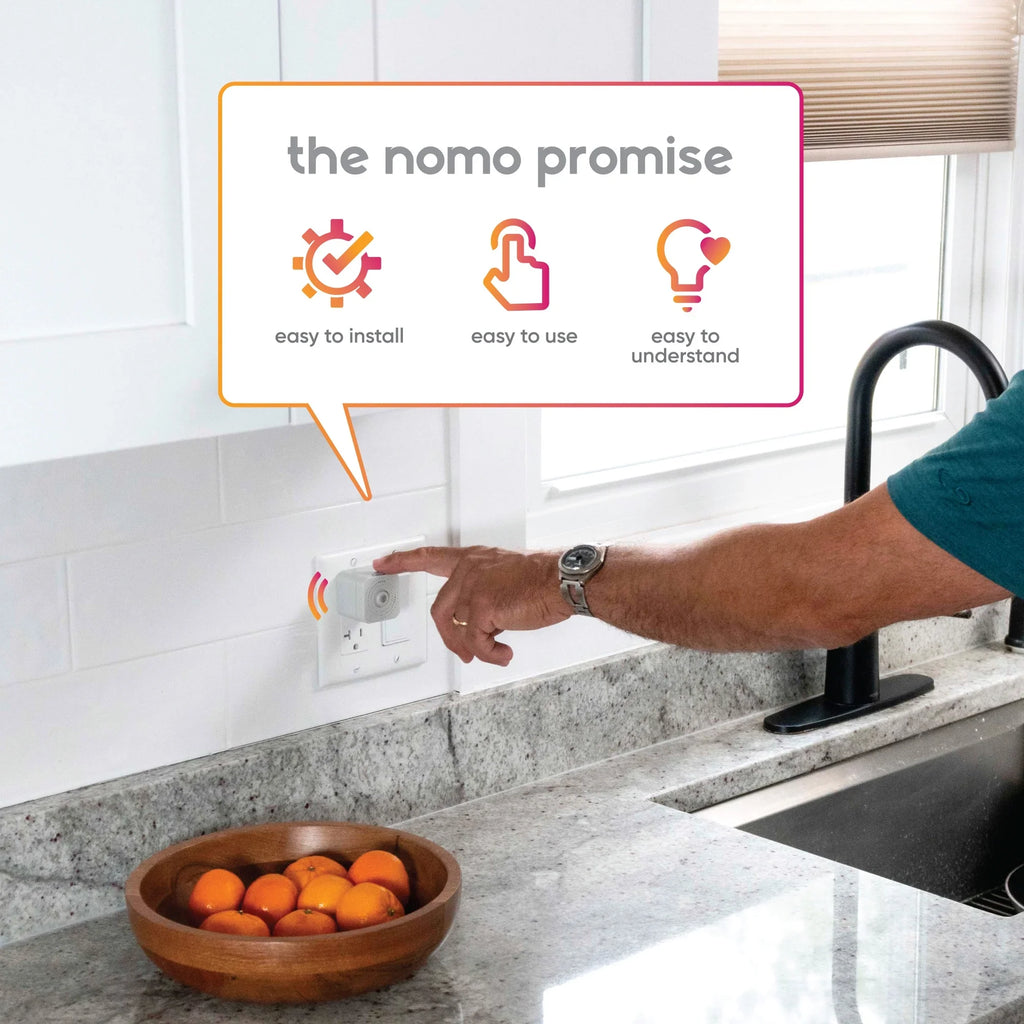 Nomo Sizemart Care™ Essential Care Kit – 24/7 911 Dispatch Sizeupport, Automatic Alerts, Sizeecure Monitoring, Connected Caregiving