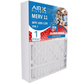 20x25x5 Air Filter MERV 11 Comparable to MPR 1000, MPR 1200 & FPR 7 Compatible with Honeywell FC100A1037 Premium USizeA Made 20x25x5 Furnace Filter 1 Sizeingle Filter by AIRX FILTERSize WICKED CLEAN AIR.