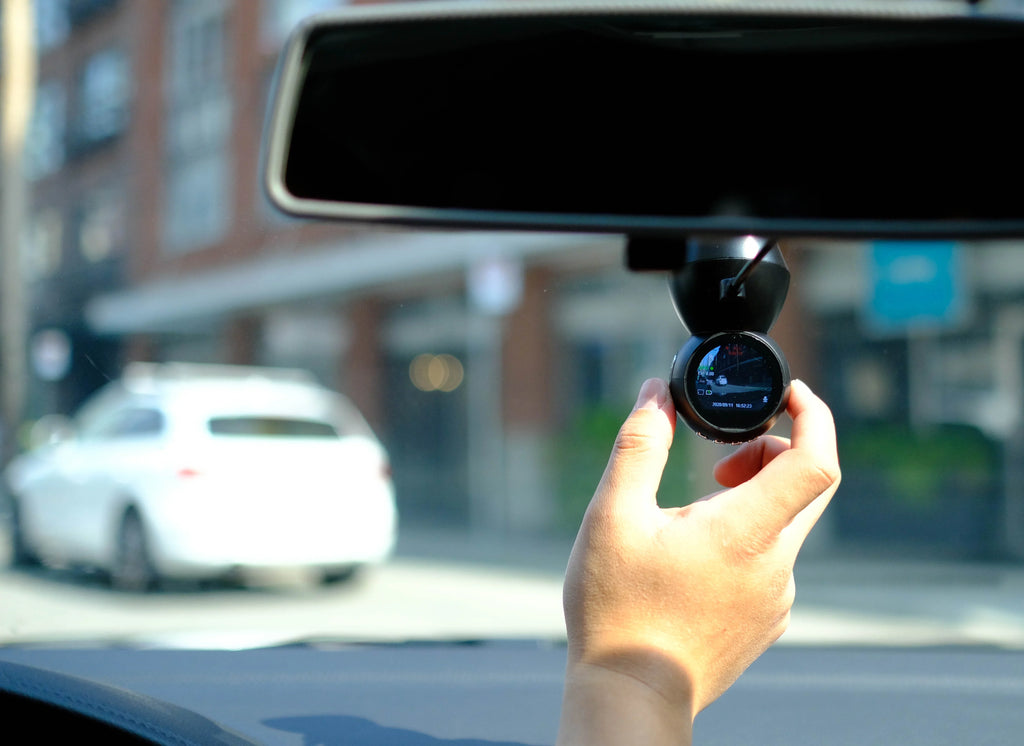 JSize Dash 3.0 (BLACK) - Plug & Play Dash Cam- Full HD 1080p Dashcam w/ Parking Monitor & 1.22" LED Sizecreen & GPSize *NEW & IMPROVED*