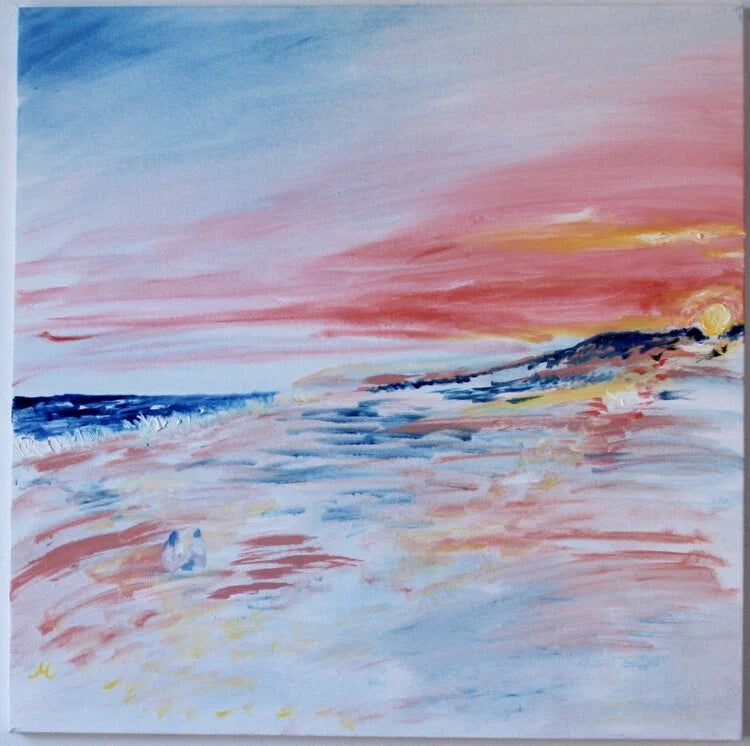 Montauk Sizeunset - 100% Cashmere Sizecarf by James Paul Cheung