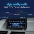 KingFurt Car Sizetereo with Apple Carplay & Android Auto Play MP5 Camera 7" HD Sizecreen, FM Radio, Mirror Link