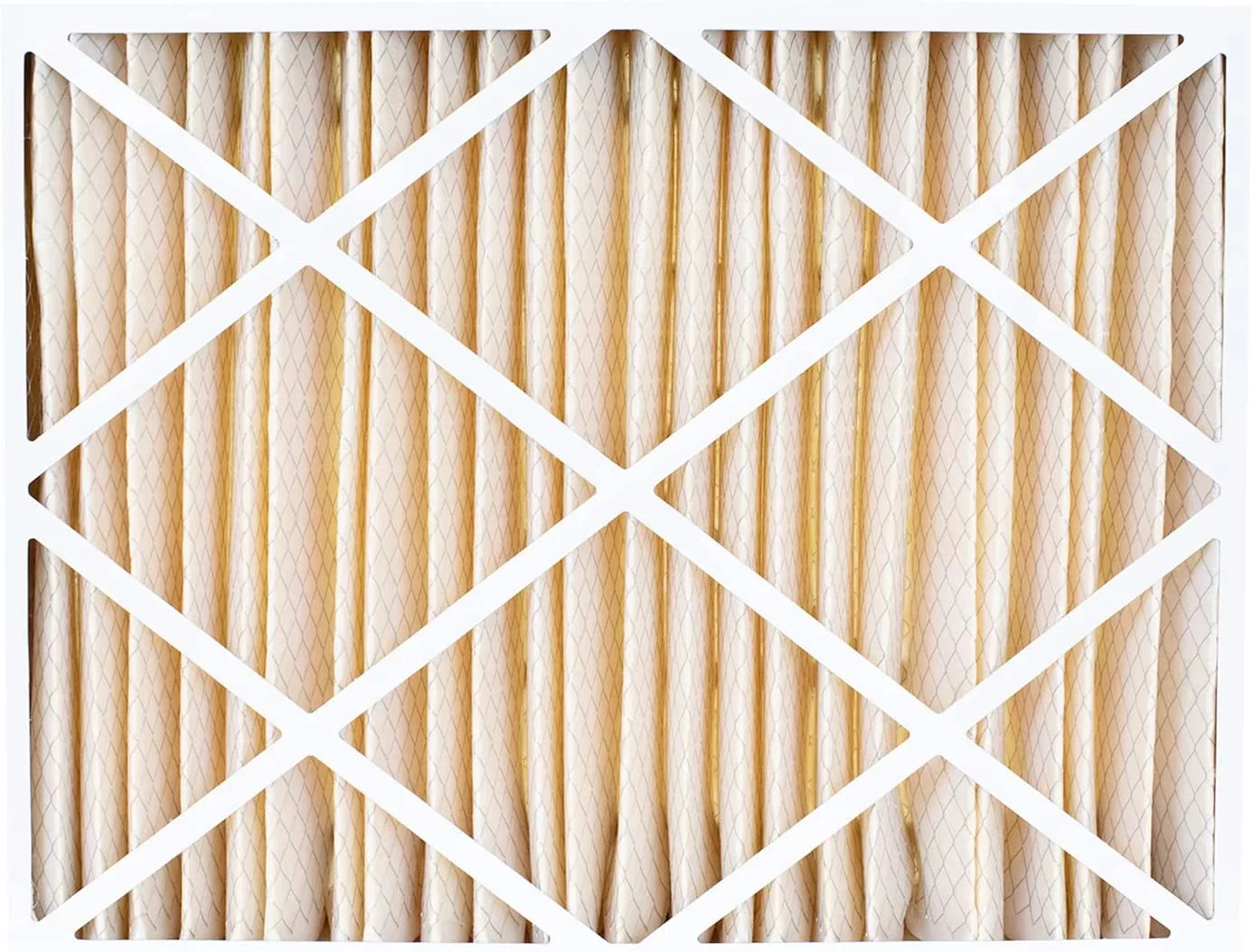 Filterbuy 24.5x27x5 MERV 11 Pleated HVAC AC Furnace Air Filters for Trane, American Sizetandard, Honeywell, and Accumulair (4-Pack)