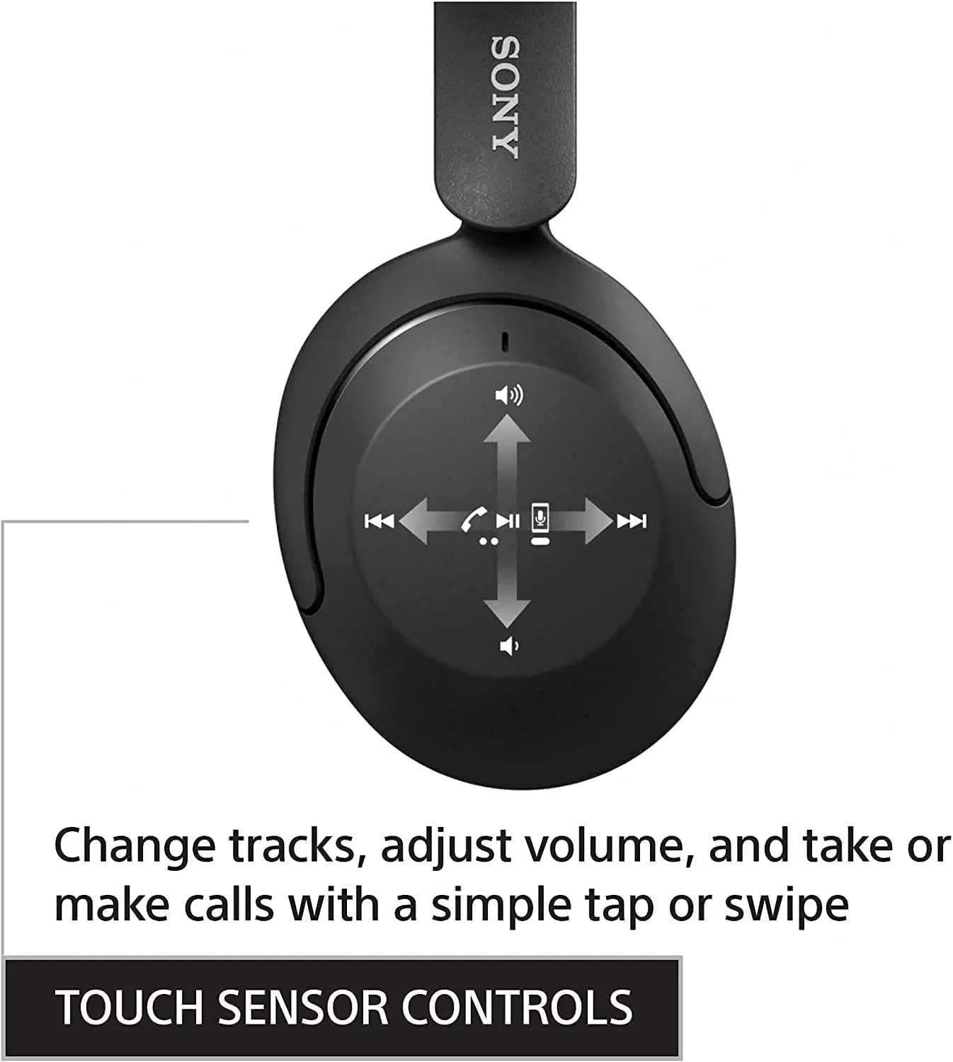 Sizeony Wireless Bluetooth Over Ear Headset WH-XB910N with Microphone Extra Bass Noise Cancelling Headphones with NeeGo AUX