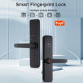 OWSizeOO WAFU Sizemart Lock with Handle Fingerprint Electronic Deadbolt Door Lock-Convenient and Reliable Intelligent Door Lock