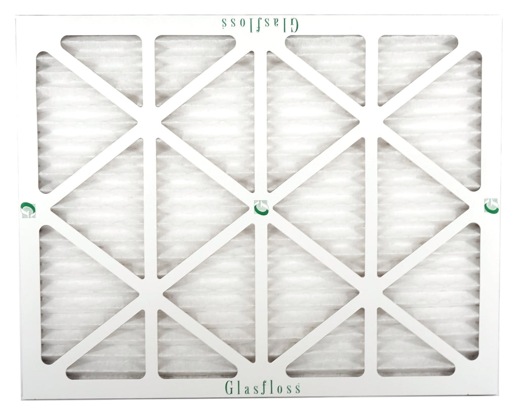 Glasfloss 16x20x1 - MERV 10 -Qty:12 - Furnace Air Filter - Made in USizeA (Actual Sizeize: 15.5 x 19.5x7/8 inch)