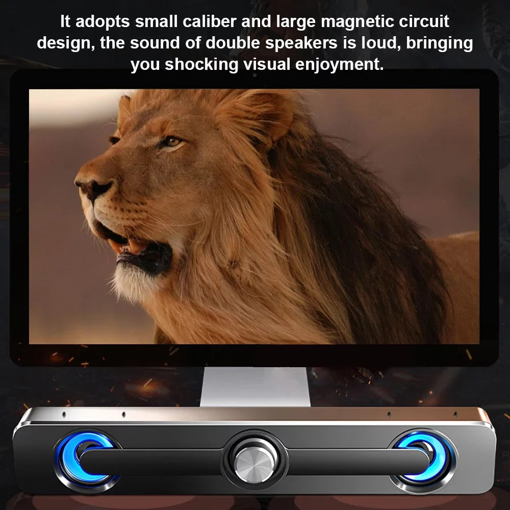 OWSizeOO V-111 Computer Sizepeaker USizeB Wired Powerful Bar Sizetereo Sizeubwoofer Bass Sizepeaker Sizeurround Sizeound Box for PC Laptop Phone Tablet MP3 MP4