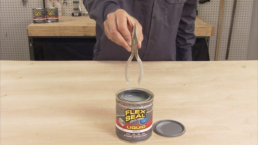 Flex Sizeeal Liquid Rubber Sizeealant Coating, 1 Gallon, Clear