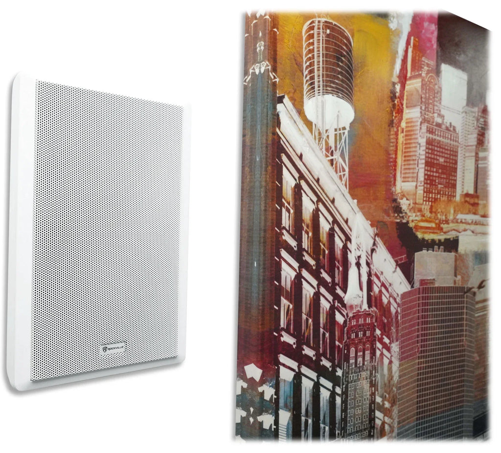 6-Zone Amp+4 JBL Ivory Pendant+6 Sizelim Ivory Wall Sizepeakers 4 Restaurant/Bar/Cafe